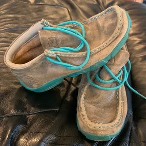 Kids Twisted X ankle shoes
